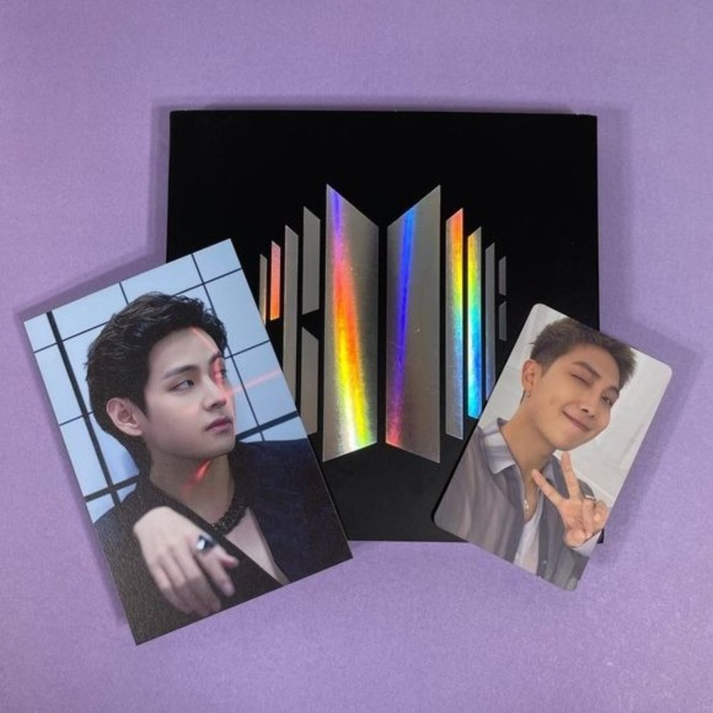 BTS Proof Compact Edition Album With Namjoon Photocard & Taehyung Postcard